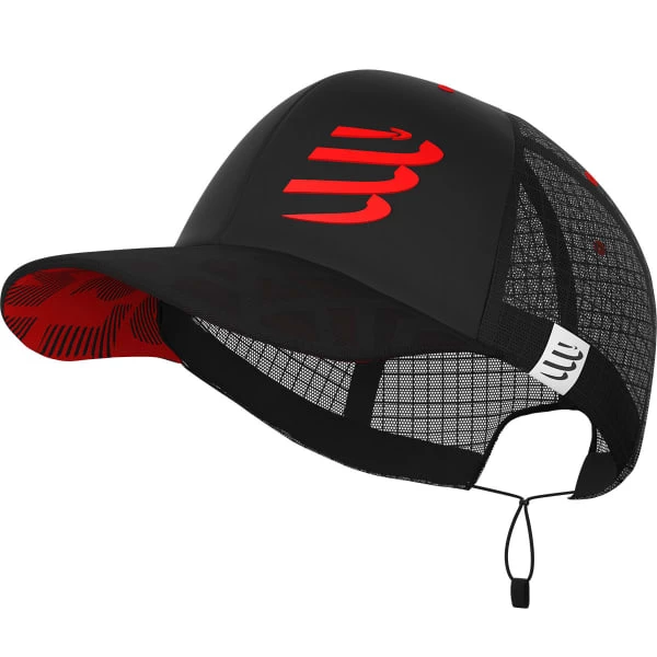 Casquettes COMPRESSPORT RACING TRUCKER CAP BLACK/RED 22 Noir 3 Casquettes COMPRESSPORT RACING TRUCKER CAP BLACK/RED 22 Noir