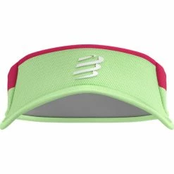 Casquettes COMPRESSPORT VISOR ULTRALIGHT PARADISE GREEN/JAZZY 22  Vert