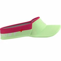 Casquettes COMPRESSPORT VISOR ULTRALIGHT PARADISE GREEN/JAZZY 22  Vert -Bonnets Soldes Boutique 9 101317 visor ultralight paradise green jazzy cu00005b 620 03