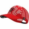 Casquettes COMPRESSPORT TRUCKER CAP RED/WHITE 22 Rouge -Bonnets Soldes Boutique 9 101321 trucker cap red white cu00008b 303 01