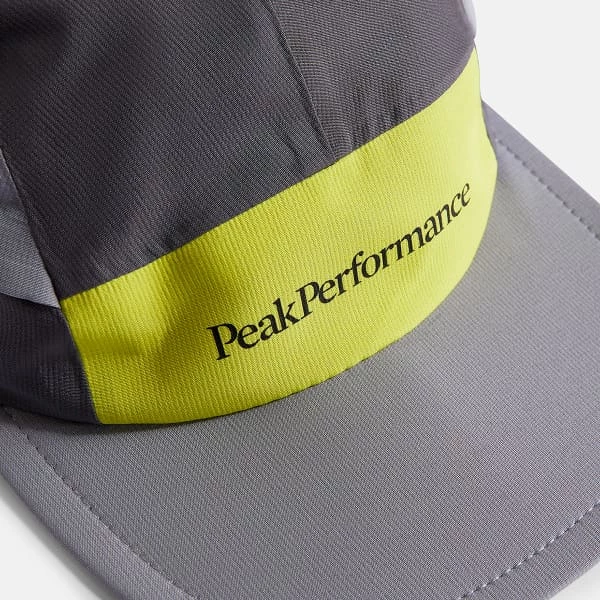 Casquettes PEAK PERFORMANCE BLOCKED CAP QUIET GREY 22 Gris / Jaune 6 Casquettes PEAK PERFORMANCE BLOCKED CAP QUIET GREY 22 Gris / Jaune – Image 4