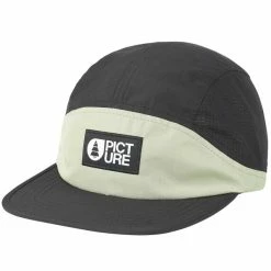 Casquettes PICTURE SHONTO CAP TEA 22 Noir / Vert