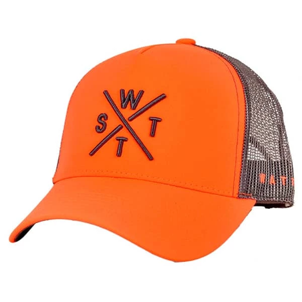 Casquettes WATTS TRUCKER CAP TRIBE FLUO ORANGE 22 Orange 3 Casquettes WATTS TRUCKER CAP TRIBE FLUO ORANGE 22 Orange