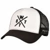 Casquettes WATTS TRUCKER CAP TRIBE MIX BLACK & WHITE 23 Bleu / Noir