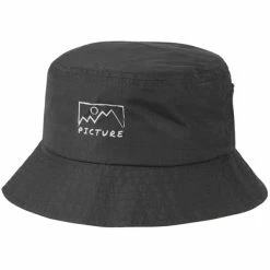 Chapeaux Randonnée PICTURE LISBONNE HAT BLACK 22 Noir
