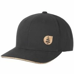 Casquettes PICTURE KLINE BB CAP BLACK 22 Noir / Marron