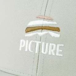 Casquettes PICTURE PALOMAS CAP QUARRY BLUE 22 Gris / Bleu -Bonnets Soldes Boutique 9 103913 palomas cap quarry blue sb162 d 04