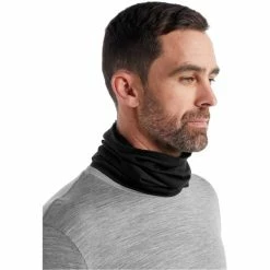 Cache Cous ICEBREAKER COOL-LITE FLEXI CHUTE BLACK 22 Noir 10 Cache Cous ICEBREAKER COOL-LITE FLEXI CHUTE BLACK 22 Noir -Bonnets Soldes Boutique 9 106013 u cool lite flexi chute black ib0a56fl001 04