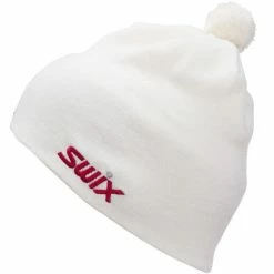 Bonnets Ski SWIX TRADITION HAT WHITE 23 Blanc
