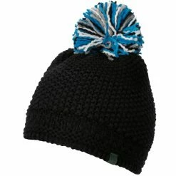 Bonnets Ski KARPOS ROZES BLACK/DARK GREY 22 Noir / Gris / Bleu