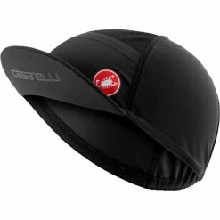 Casquettes Vélo CASTELLI OMBRA CYCLING CAP BLACK 23 Noir