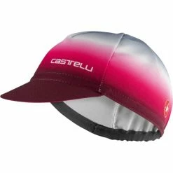 Casquettes Vélo CASTELLI DOLCE CAP STEEL BLUE/BURGUNDY 22 Rose / Blanc / Gris -Bonnets Soldes Boutique 9 108403 dolce cap bleu acier bordeaux 4522086 062 02