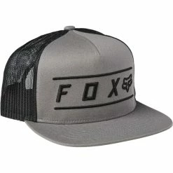 Casquettes FOX PINNACLE MESH SNAPBACK PEWTER 23 Gris / Noir
