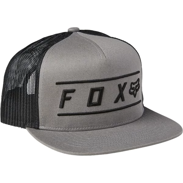 Casquettes FOX PINNACLE MESH SNAPBACK PEWTER 23 Gris / Noir 3 Casquettes FOX PINNACLE MESH SNAPBACK PEWTER 23 Gris / Noir