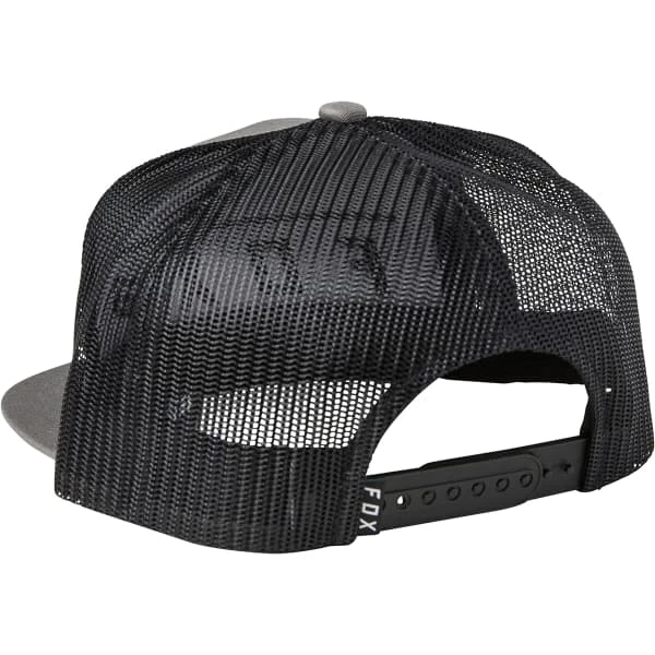Casquettes FOX PINNACLE MESH SNAPBACK PEWTER 23 Gris / Noir 4 Casquettes FOX PINNACLE MESH SNAPBACK PEWTER 23 Gris / Noir – Image 2