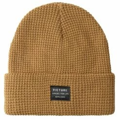 Bonnets Ski PICTURE YORK BEANIE CAMEL 23 Marron
