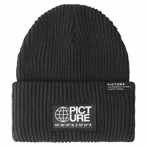 Bonnets Ski PICTURE SKALAVIK BEANIE BLACK 23 Noir 3 Bonnets Ski PICTURE SKALAVIK BEANIE BLACK 23 Noir
