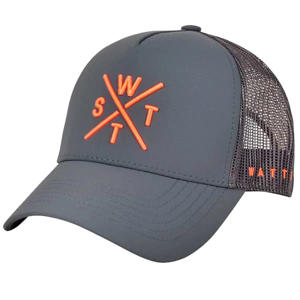 Casquettes WATTS TRUCKER CAP TRIBE SPINE 23 Gris 3 Casquettes WATTS TRUCKER CAP TRIBE SPINE 23 Gris