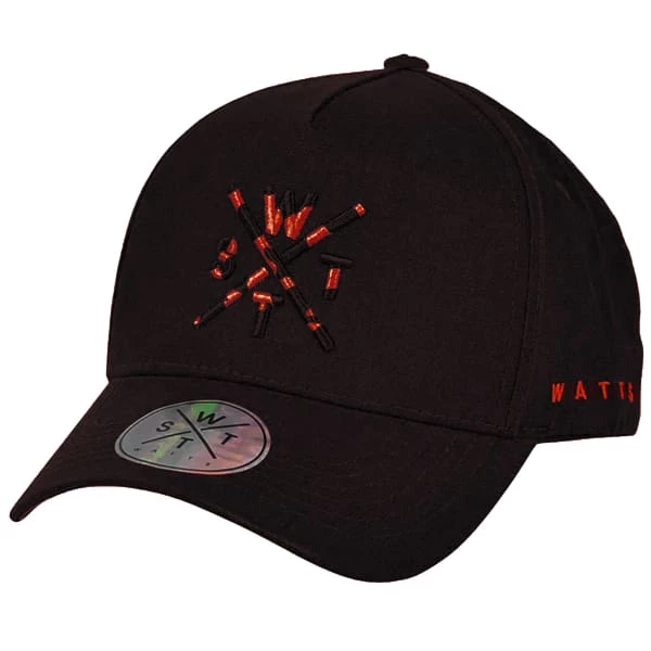 Casquettes WATTS TRUCKER CAP LONDON FULL BLACK 23 Noir 3 Casquettes WATTS TRUCKER CAP LONDON FULL BLACK 23 Noir