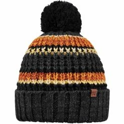 Bonnets Ski BARTS GOSER BEANIE NAVY 23 Gris / Orange