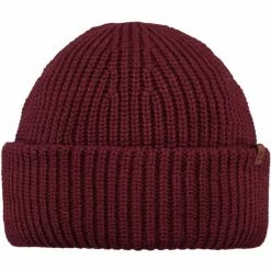 Bonnets Ski BARTS DERVAL BEANIE BURGUNDY 23 Violet