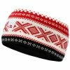 Bandeaux Sport DALE OF NORWAY DYSTINGEN HEADBAND RASPBERRY OFFWHITE BLACK 23 Blanc / Noir / Rouge -Bonnets Soldes Boutique 9 116143 dystingen headband raspberry offwhite black 26801 b00 01
