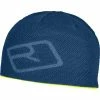 Bonnets Ski ORTOVOX MERINO LOGO KNIT BEANIE PETROL BLUE 23 Bleu / Noir 2 Bonnets Ski ORTOVOX MERINO LOGO KNIT BEANIE PETROL BLUE 23 Bleu / Noir -Bonnets Soldes Boutique 9 116579 merino logo knit beanie petrol blue 68033 55901 01