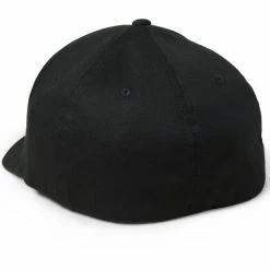 Casquettes FOX TOXSYK FLEXFIT HAT BLACK 23 Noir / Bleu -Bonnets Soldes Boutique 9 118252 29897 001 02