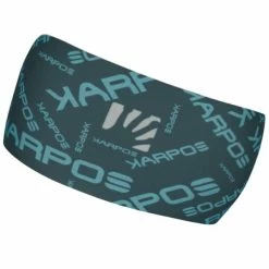 Bandeaux Sport KARPOS PELMO HEADBAND DARK SLATE/BLUE ATOLL 23 Bleu