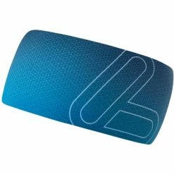 Bandeaux Sport LÖFFLER ELASTIC HEADBAND OPEN CUT DEEP WATER/INDIGO 23 Bleu