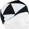 Bandeaux Sport FISCHER HEADBAND LIGHT OBERSTDORF BLACK/WHITE 23 Noir / Blanc -Bonnets Soldes Boutique 9 61279 headband light oberstdorf black white g93318 910 01