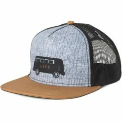 Casquettes PRANA JOURNEYMAN TRUCKER EARTHBOUND VAN 21 Gris / Marron / Noir