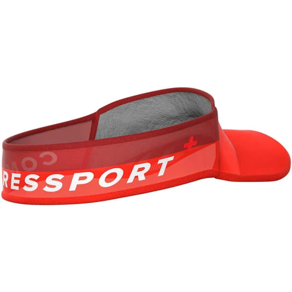 Casquettes COMPRESSPORT VISOR ULTRALIGHT RED 22 Rouge 4 Casquettes COMPRESSPORT VISOR ULTRALIGHT RED 22 Rouge – Image 2