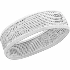 Bandeaux Sport COMPRESSPORT THIN HEADBAND ON/OFF WHITE 22 Blanc