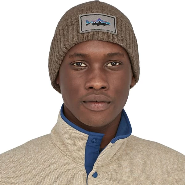 Bonnets Ski PATAGONIA BRODEO BEANIE FITZ ROY TROUT PATCH ASH TAN 23 Marron 4 Bonnets Ski PATAGONIA BRODEO BEANIE FITZ ROY TROUT PATCH ASH TAN 23 Marron – Image 2