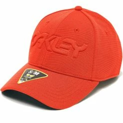 Casquettes OAKLEY 6 PANEL STRETCH HAT EMBOSSED ENERGETIC ORANGE 20 Orange