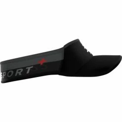 Casquettes COMPRESSPORT VISOR ULTRALIGHT FLASH BLACK 22 Noir -Bonnets Soldes Boutique 9 82922 visor ultralight flash black cu00020b 990 04