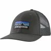 Casquettes PATAGONIA P-6 LOGO LOPRO TRUCKER HAT FORGE GREY 23 Gris