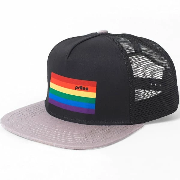 Casquettes PRANA VISTA TRUCKER PRANA PRIDE 21 Noir 3 Casquettes PRANA VISTA TRUCKER PRANA PRIDE 21 Noir