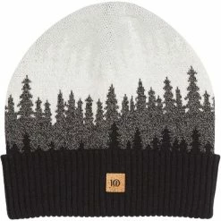 Bonnets Ski TENTREE JUNIPER BEANIE METEORITE BLACK 22 Noir / Gris / Blanc