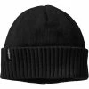 Bonnets Ski PATAGONIA BRODEO BEANIE BLACK 23 Noir -Bonnets Soldes Boutique 9 92616 brodeo beanie black 29206 blk 01