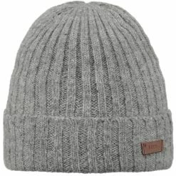 Bonnets Ski BARTS HAAKON TURNUP HEATHER GREY 22 Gris