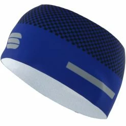 Bandeaux Sport SPORTFUL SQUADRA HEADBAND BLUE CERAMIC BLACK 22 Bleu
