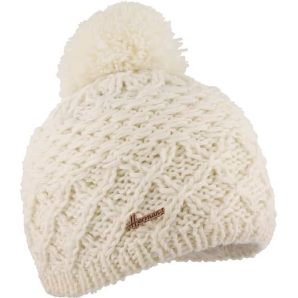 Bonnets Ski HERMAN JUSTIN 8508 WHITE 21 Blanc 3 Bonnets Ski HERMAN JUSTIN 8508 WHITE 21 Blanc