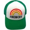 Casquettes FRENCH DISORDER FRENCHY GREEN 23 Vert / Blanc